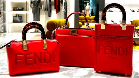 fendi red purse|fendi factory outlet online.